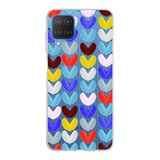 PrintiFy Samsung Galaxy M12 ile Uyumlu 1mm Slim Fit Water Color 1 Baskılı Şeffaf Kılıf