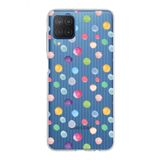 PrintiFy Samsung Galaxy M12 ile Uyumlu 1mm Slim Fit Water Color 6 Baskılı Şeffaf Kılıf