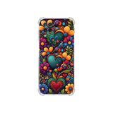 PrintiFy Samsung Galaxy M12 ile Uyumlu Düşlerin Dansı serisi Çiçeklerin Dansı Tasarımlı Uv Baskılı Köşe Korumalı Antişok Kılıf