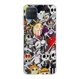 PrintiFy Samsung Galaxy M12 ile Uyumlu Kapak Anime Tasarımlı 1mm Fit Şeffaf Silikon Kılıf