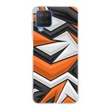 PrintiFy Samsung Galaxy M12 ile Uyumlu Kapak Grafiti Style Tasarımlı 1mm Fit Şeffaf Silikon Kılıf