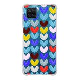 PrintiFy Samsung Galaxy M12 Uyumlu Water Color 1 Baskılı Şeffaf Köşe Korumalı Antişok Kılıf