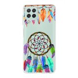 PrintiFy Samsung Galaxy M22 ile Uyumlu 1mm Slim Fit Nazar Boncuğu 6 Baskılı Şeffaf Kılıf