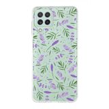 PrintiFy Samsung Galaxy M22 ile Uyumlu 1mm Slim Fit Water Color 3 Baskılı Şeffaf Kılıf