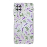 PrintiFy Samsung Galaxy M22 ile Uyumlu Water Color 3 Kamera Korumalı Şeffaf Kılıf