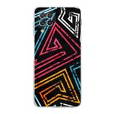 PrintiFy Samsung Galaxy M22 Uyumlu Kamera Korumalı Kapak Grafiti B Tasarımlı Şeffaf Kılıf