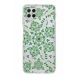 PrintiFy Samsung Galaxy M22 Uyumlu Kamera Korumalı Kapak Nostalji Desen A Tasarımlı Şeffaf Kılıf