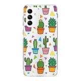 PrintiFy Samsung Galaxy M23 ile Uyumlu 1mm Slim Fit Water Color 4 Baskılı Şeffaf Kılıf
