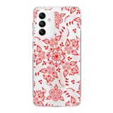 PrintiFy Samsung Galaxy M23 ile Uyumlu Kapak Nostalji Desen - E Tasarımlı 1mm Fit Şeffaf Silikon Kılıf