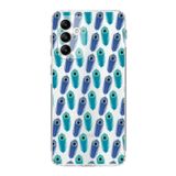 PrintiFy Samsung Galaxy M23 ile Uyumlu Nazar Boncuğu 4 Baskılı Kamera Korumalı Şeffaf Silikon Kılıf