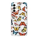 PrintiFy Samsung Galaxy M23 ile Uyumlu Water Color 2 Kamera Korumalı Şeffaf Kılıf