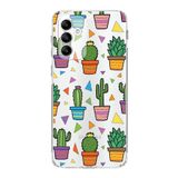 PrintiFy Samsung Galaxy M23 ile Uyumlu Water Color 4 Kamera Korumalı Şeffaf Kılıf