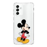Printify Samsung Galaxy M23 Köşe Korumalı Antişok Kapak Mickey Mouse Tasarımlı Şeffaf Kılıf