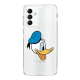 PrintiFy Samsung Galaxy M23 Uyumlu Kamera Korumalı Kapak Donald Duck F Tasarımlı Şeffaf Kılıf