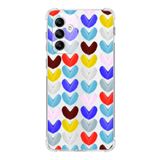 PrintiFy Samsung Galaxy M23 Uyumlu Water Color 1 Baskılı Şeffaf Köşe Korumalı Antişok Kılıf