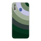 PrintiFy Samsung Galaxy M30 Uyumlu Kamera Korumalı Kapak Renk Cümbüşü C Tasarımlı Şeffaf Kılıf