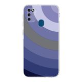 PrintiFy Samsung Galaxy M30s Uyumlu Kamera Korumalı Kapak Renk Cümbüşü D Tasarımlı Şeffaf Kılıf
