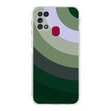PrintiFy Samsung Galaxy M31 Uyumlu Kamera Korumalı Kapak Renk Cümbüşü C Tasarımlı Şeffaf Kılıf