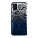 PrintiFy Samsung Galaxy M31s ile Uyumlu Kapak Nostalji Desen - B Tasarımlı 1mm Fit Şeffaf Silikon Kılıf