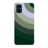PrintiFy Samsung Galaxy M31s ile Uyumlu Kapak Renk Cümbüşü C Haki Tasarımlı 1mm Fit Şeffaf Silikon Kılıf
