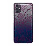 PrintiFy Samsung Galaxy M31s Uyumlu Kamera Korumalı Kapak Nostalji Desen F Tasarımlı Şeffaf Kılıf