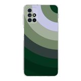 PrintiFy Samsung Galaxy M31s Uyumlu Kamera Korumalı Kapak Renk Cümbüşü C Tasarımlı Şeffaf Kılıf