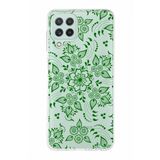 PrintiFy Samsung Galaxy M32 ile Uyumlu Kapak Nostalji Desen - A Tasarımlı 1mm Fit Şeffaf Silikon Kılıf
