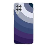 PrintiFy Samsung Galaxy M32 Uyumlu Kamera Korumalı Kapak Renk Cümbüşü E Tasarımlı Şeffaf Kılıf
