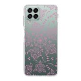 PrintiFy Samsung Galaxy M33 ile Uyumlu Kapak Nostalji Desen - C Tasarımlı 1mm Fit Şeffaf Silikon Kılıf