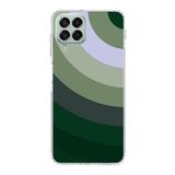 PrintiFy Samsung Galaxy M33 ile Uyumlu Kapak Renk Cümbüşü C Haki Tasarımlı 1mm Fit Şeffaf Silikon Kılıf