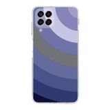 PrintiFy Samsung Galaxy M33 Uyumlu Kamera Korumalı Kapak Renk Cümbüşü D Tasarımlı Şeffaf Kılıf