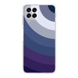 PrintiFy Samsung Galaxy M33 Uyumlu Kamera Korumalı Kapak Renk Cümbüşü E Tasarımlı Şeffaf Kılıf