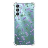 PrintiFy Samsung Galaxy M34 5G Uyumlu Water Color 3 Baskılı Şeffaf Köşe Korumalı Antişok Kılıf
