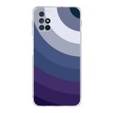 PrintiFy Samsung Galaxy M51 Uyumlu Kamera Korumalı Kapak Renk Cümbüşü E Tasarımlı Şeffaf Kılıf