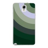 PrintiFy Samsung Galaxy Note 3 ile Uyumlu Kapak Renk Cümbüşü C Haki Tasarımlı 1mm Fit Şeffaf Silikon Kılıf
