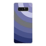 PrintiFy Samsung Galaxy Note 8 ile Uyumlu Kapak Renk Cümbüşü D Lila Tasarımlı 1mm Fit Şeffaf Silikon Kılıf
