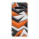 PrintiFy Samsung Galaxy S10 ile Uyumlu Kapak Grafiti Style Tasarımlı 1mm Fit Şeffaf Silikon Kılıf