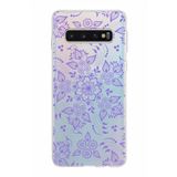 PrintiFy Samsung Galaxy S10 ile Uyumlu Kapak Nostalji Desen - D Tasarımlı 1mm Fit Şeffaf Silikon Kılıf