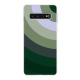 PrintiFy Samsung Galaxy S10 ile Uyumlu Kapak Renk Cümbüşü C Haki Tasarımlı 1mm Fit Şeffaf Silikon Kılıf
