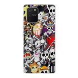 PrintiFy Samsung Galaxy S10 Lite ile Uyumlu Kapak Anime Tasarımlı 1mm Fit Şeffaf Silikon Kılıf