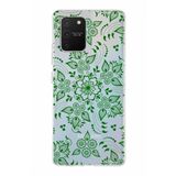 PrintiFy Samsung Galaxy S10 Lite ile Uyumlu Kapak Nostalji Desen - A Tasarımlı 1mm Fit Şeffaf Silikon Kılıf