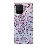 PrintiFy Samsung Galaxy S10 Lite ile Uyumlu Kapak Nostalji Desen - F Tasarımlı 1mm Fit Şeffaf Silikon Kılıf