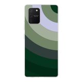 PrintiFy Samsung Galaxy S10 Lite ile Uyumlu Kapak Renk Cümbüşü C Haki Tasarımlı 1mm Fit Şeffaf Silikon Kılıf