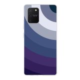 PrintiFy Samsung Galaxy S10 Lite ile Uyumlu Kapak Renk Cümbüşü E Mavi Tasarımlı 1mm Fit Şeffaf Silikon Kılıf