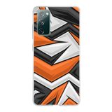 PrintiFy Samsung Galaxy S20 FE ile Uyumlu Kapak Grafiti Style Tasarımlı 1mm Fit Şeffaf Silikon Kılıf