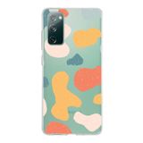 PrintiFy Samsung Galaxy S20 FE ile Uyumlu Kapak Grunge Tasarımlı 1mm Fit Şeffaf Silikon Kılıf