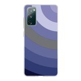 PrintiFy Samsung Galaxy S20 FE ile Uyumlu Kapak Renk Cümbüşü D Lila Tasarımlı 1mm Fit Şeffaf Silikon Kılıf