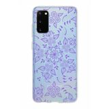 PrintiFy Samsung Galaxy S20 ile Uyumlu Kapak Nostalji Desen - D Tasarımlı 1mm Fit Şeffaf Silikon Kılıf