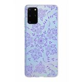 PrintiFy Samsung Galaxy S20 Plus ile Uyumlu Kapak Nostalji Desen - D Tasarımlı 1mm Fit Şeffaf Silikon Kılıf