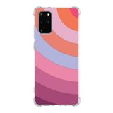 PrintiFy Samsung Galaxy S20 Plus Köşe Korumalı Antişok Kapak Renk Cümbüşü Tasarımlı Şeffaf Kılıf